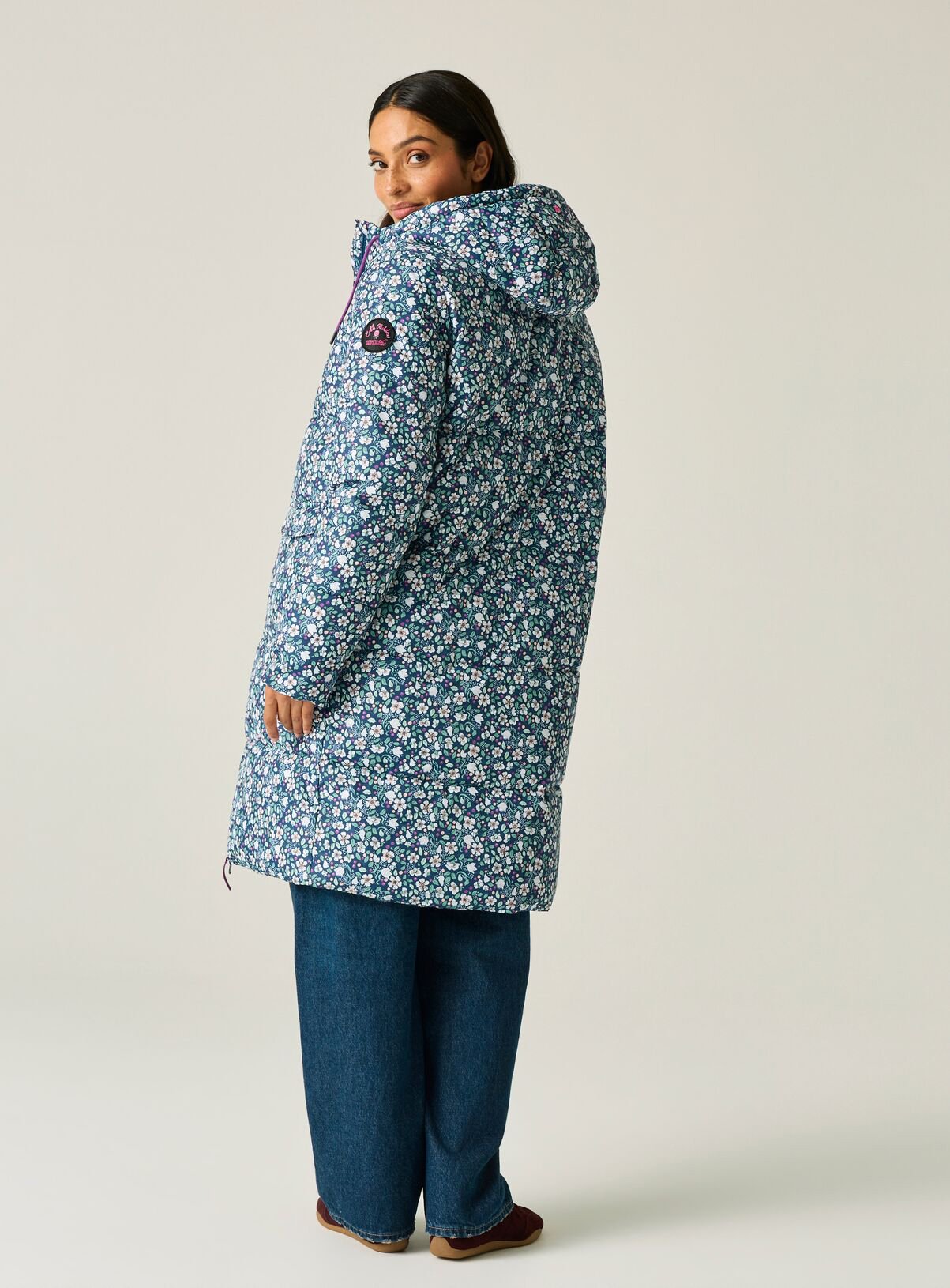 REGATTA Cath Kidston Long Baffle Jacket 16 - Image 2 thumbnail